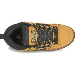 DVS Mens Comanche Skate Shoes - Chamois Black Gum Nubuck -Fashion Shoe Store DVS Comance ChamoisBkGum 3 11