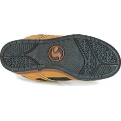 DVS Mens Comanche Skate Shoes - Chamois Black Gum Nubuck -Fashion Shoe Store DVS Comance ChamoisBkGum 4 11