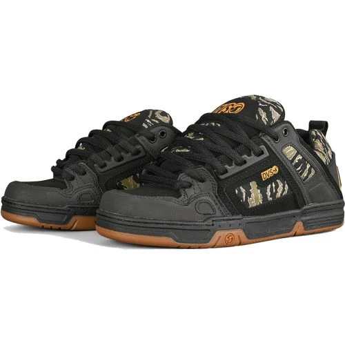 DVS Mens Comanche Skate Shoes - Black Jungle Camo 4 DVS Mens Comanche Skate Shoes - Black Jungle Camo - Image 2