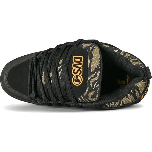 DVS Mens Comanche Skate Shoes - Black Jungle Camo 6 DVS Mens Comanche Skate Shoes - Black Jungle Camo - Image 4