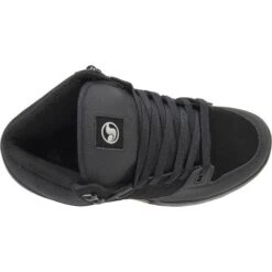 DVS Mens Militia Boot Water Resistant Skate Shoes - Black Black Gum -Fashion Shoe Store DVS MilitiaBoot BlackGumNubuck 4 5