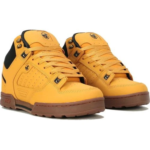DVS Mens Militia Boot Water Resistant Shoes - Yellow Black Nubuck 5 DVS Mens Militia Boot Water Resistant Shoes - Yellow Black Nubuck - Image 3