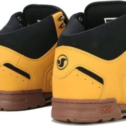 DVS Mens Militia Boot Water Resistant Shoes - Yellow Black Nubuck 15 DVS Mens Militia Boot Water Resistant Shoes - Yellow Black Nubuck -Fashion Shoe Store DVS MilitiaBoot ChamoisBlackk 7 9