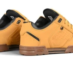 DVS Mens Militia Snow Water Resistant Shoes - Yellow Black Nubuck -Fashion Shoe Store DVS MilitiaSnow ChamoisBlackk 3 9