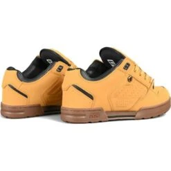 DVS Mens Militia Snow Water Resistant Shoes - Yellow Black Nubuck -Fashion Shoe Store DVS MilitiaSnow ChamoisBlackk 4 9