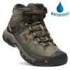 Keen Mens Targhee III Mid WP Wide Fit Waterproof Boots - Black Olive Gold Brown -Fashion Shoe Store E BlackOliveGoldBrown MAIN819917