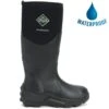 Muck Boots Mens Womens Muck Master Neoprene Wellies Rain Boots - Black -Fashion Shoe Store EA1085 15