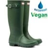 Hunter Womens Original Tall Wellington Boots - Hunter Green