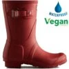 Hunter Womens Original Short Wellies - Military Red -Fashion Shoe Store EA1375 L2