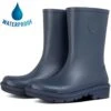 Fitflop Womens Wonderwelly Short Wellington Boots - Midnight Navy