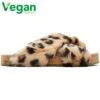 Toms Womens Susie Cross Over Vegan Slippers - Natural Leopard -Fashion Shoe Store ES3244 2