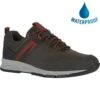 Geox Mens Delray Amphibiox Waterproof Walking Shoes - Dark Coffee -Fashion Shoe Store ES3474wp