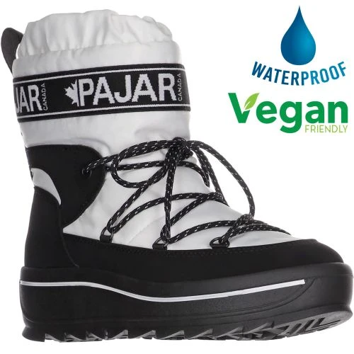 Pajar Canada Womens Galaxy Waterproof Boots - White 3 Pajar Canada Womens Galaxy Waterproof Boots - White