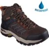 Skechers Mens Arch Fit Raveno Waterproof Boots - Brown -Fashion Shoe Store ES3557wp