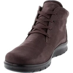 Ecco Womens Babett Boot GTX Waterproof Ankle Boot - Shale 13 Ecco Womens Babett Boot GTX Waterproof Ankle Boot - Shale -Fashion Shoe Store Ecco Babett BrownNubuck 5 5