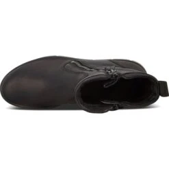 Ecco Womens Bella Twin Zip Ankle Boots - Black Black -Fashion Shoe Store Ecco Bella Black 5 12