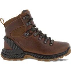 Ecco Shoes Womens Exohike Water-Repellent Walking Boots - Cocoa Brown -Fashion Shoe Store Ecco ExoHikeMid BrownRt 2 1