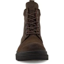 Ecco Mens Grainer Waterproof Boots - Coffee 14 Ecco Mens Grainer Waterproof Boots - Coffee -Fashion Shoe Store Ecco GrainerM Brown 1 6