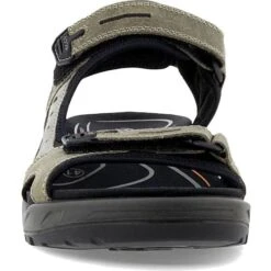 Ecco Shoes Mens Offroad Leather Walking Sandals - Tarmac Moon Rock -Fashion Shoe Store Ecco Offroad TarmacMoonRock 3 6