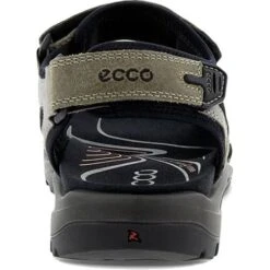 Ecco Shoes Mens Offroad Leather Walking Sandals - Tarmac Moon Rock -Fashion Shoe Store Ecco Offroad TarmacMoonRock 7 6