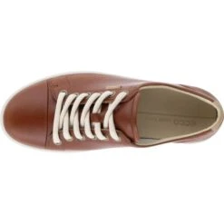Ecco Womens Soft 7 Trainers - Cognac 17 Ecco Womens Soft 7 Trainers - Cognac -Fashion Shoe Store Ecco Soft7W Cognac 8 5