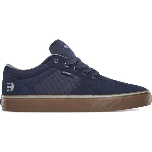 Etnies Mens Barge LS Skate Shoes - Dark Blue Gum 4 Etnies Mens Barge LS Skate Shoes - Dark Blue Gum - Image 2