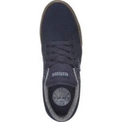 Etnies Mens Barge LS Skate Shoes - Dark Blue Gum 9 Etnies Mens Barge LS Skate Shoes - Dark Blue Gum -Fashion Shoe Store Etnies BargeLS DarkBlueGum 4 19