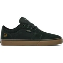 Etnies Mens Barge LS Skate Shoes - Green Gum