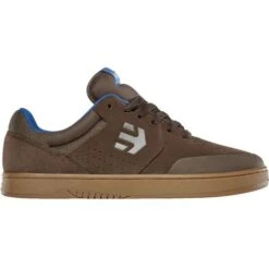 Etnies Mens Marana Skate Shoes - Brown Blue Gum -Fashion Shoe Store Etnies Marana BrBlueGum 1 9