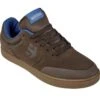 Etnies Mens Marana Skate Shoes - Brown Blue Gum -Fashion Shoe Store Etnies Marana BrBlueGum 4 9