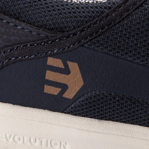 Etnies Mens Scout Vegan Skate Shoes - Navy Gold 9 Etnies Mens Scout Vegan Skate Shoes - Navy Gold - Image 7