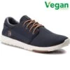 Etnies Mens Scout Vegan Skate Shoes - Navy Gold -Fashion Shoe Store Etnies Scout NavyGoldRT VG 10