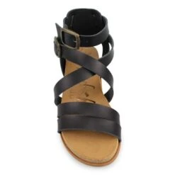 Blowfish Malibu Womens Fandie Gladiator Sandal - Black Dyecut -Fashion Shoe Store Fandie Black Additional 1848359