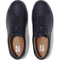 Fitflop Womens Rally Sneaker Trainers - Midnight Navy -Fashion Shoe Store FitFlop Rally MidnightNavy 4 8