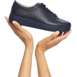 Fitflop Womens Rally Sneaker Trainers - Midnight Navy -Fashion Shoe Store FitFlop Rally MidnightNavy 5 8