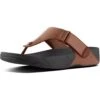 FitFlop Mens Trakk II Leather Toe Post Sandals - Dark Tan (277) 2 FitFlop Mens Trakk II Leather Toe Post Sandals - Dark Tan (277) -Fashion Shoe Store FitFlop TrakkII DarkTan 2 5
