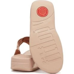 FitFlop Womens Walkstar Wide Fit Toe Post Sandals - Rose Gold -Fashion Shoe Store FitFlop Walkstar RoseGold 1 6