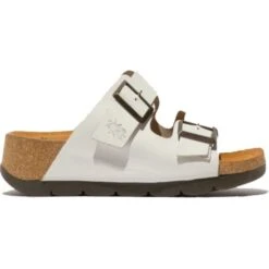 Fly London Womens Caja Sandals - Off White -Fashion Shoe Store Fly Caja721 OffWhite 1 13