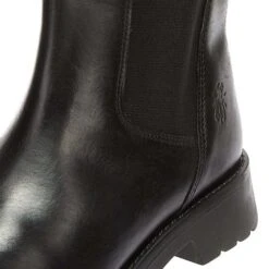 Fly London Womens Rein Leather Ankle Boots - Black -Fashion Shoe Store Fly Rein Black 8 5