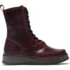 Fly London Womens Rami Ankle Boots - Purple