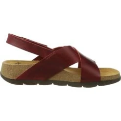 Fly London Womens Chlo Sandals - Red -Fashion Shoe Store FlyLondon Chlo852 Red 6 8