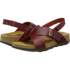 Fly London Womens Chlo Sandals - Red -Fashion Shoe Store FlyLondon Chlo852 Red 7 8
