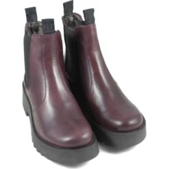 Fly London Womens Medi Chelsea Ankle Boots - Purple -Fashion Shoe Store FlyLondon Medi Purple 3 17