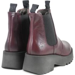 Fly London Womens Medi Chelsea Ankle Boots - Purple -Fashion Shoe Store FlyLondon Medi Purple 4 17