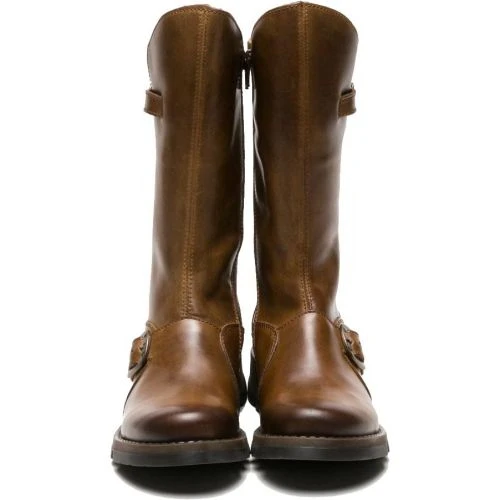 Fly London Womens Mes 2 Wedge Zip Up Boots - Camel 4 Fly London Womens Mes 2 Wedge Zip Up Boots - Camel - Image 2