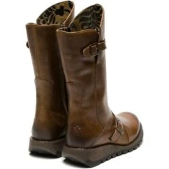 Fly London Womens Mes 2 Wedge Zip Up Boots - Camel 10 Fly London Womens Mes 2 Wedge Zip Up Boots - Camel -Fashion Shoe Store FlyLondon Mes2 CamelRT 4 6