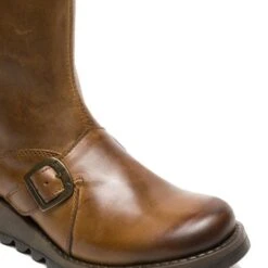 Fly London Womens Mes 2 Wedge Zip Up Boots - Camel 11 Fly London Womens Mes 2 Wedge Zip Up Boots - Camel -Fashion Shoe Store FlyLondon Mes2 CamelRT 5 6