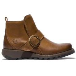 Fly London Womens Sias Ankle Boot - Camel