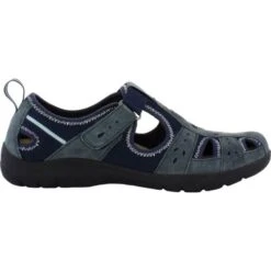 Free Spirit Womens Cleveland Shoes Sandals - Navy -Fashion Shoe Store FreeSpirit Cleveland Navy 1 6
