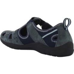 Free Spirit Womens Cleveland Shoes Sandals - Navy -Fashion Shoe Store FreeSpirit Cleveland Navy 3 6